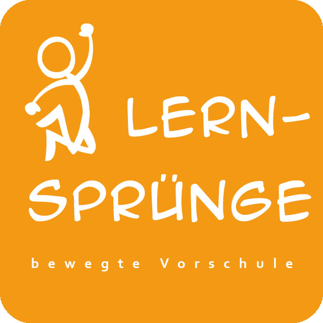 Ein Strichmännchen springt